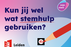 Campagnebeeld MijnStem Kun jij wel wat stemhulp gebruiken?