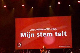 Uitslagenavond Uitslagenavond openingsscherm Mijn stem telt