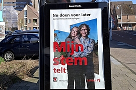 Ir Driessenstraat Poster Mijn stem telt op de Ir Driessenstraat